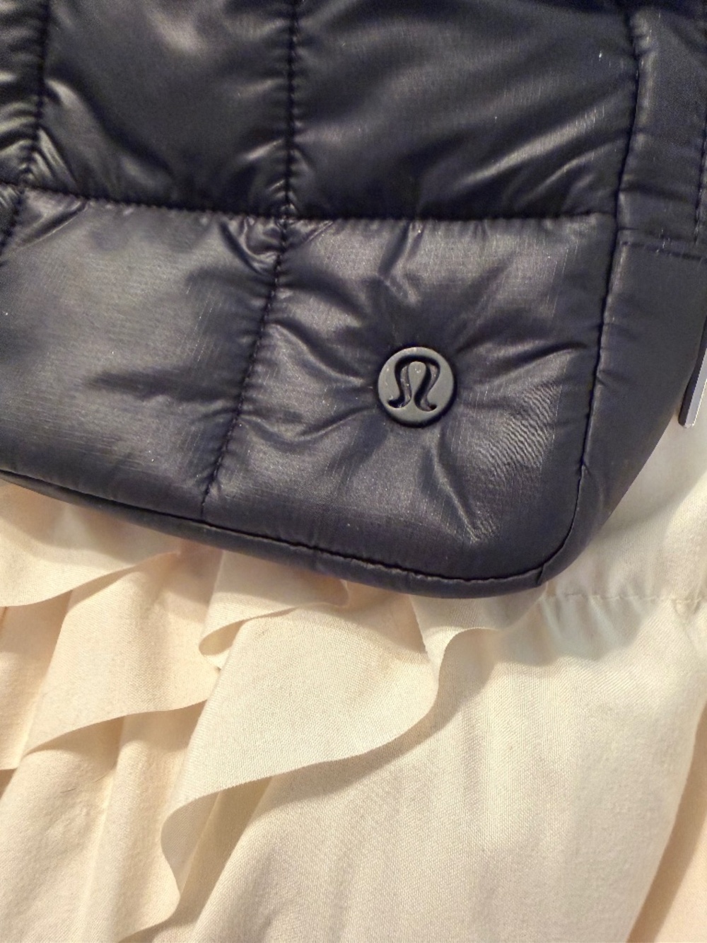 Lululemon Fanny Pack (Black Quilted / Wunder Puff style)